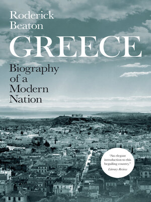 cover image of Greece: Biography of a Modern Nation